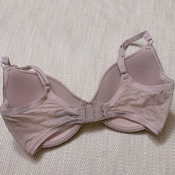 NATORI underwire bra adjustable straps neutral color women size 32D - Picture 2 of 9